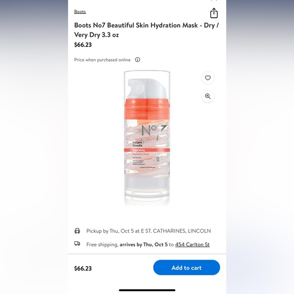 No7 instant results nourishing hydration mask - Picture 7 of 8